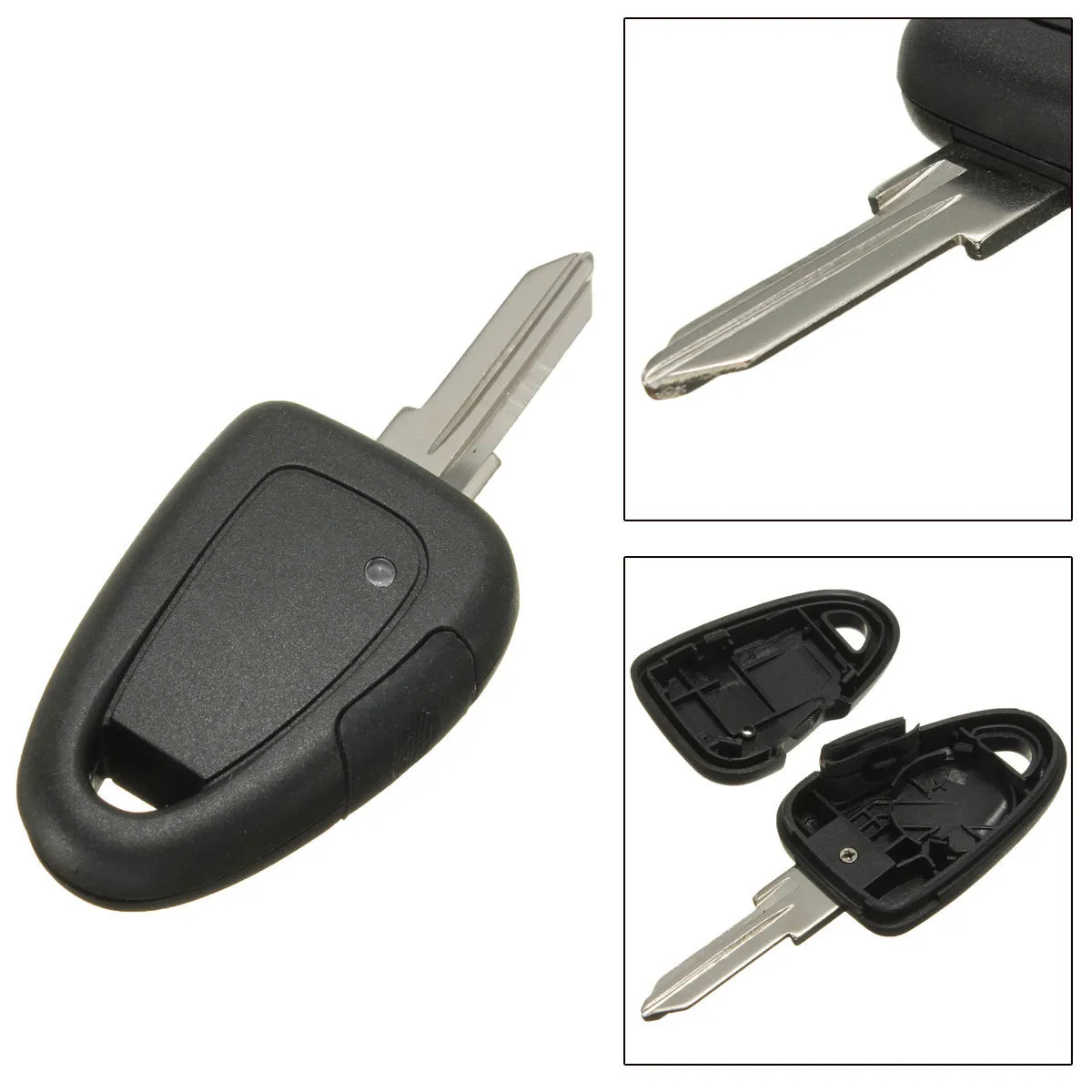 Coque Clé FIAT 1 boutons