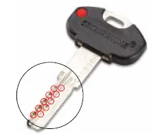 1 Copie de clé Securemme K2