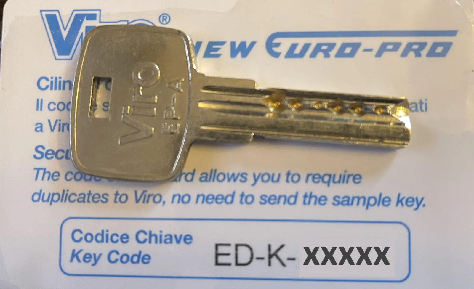Copie de clé VIRO EURO-PRO