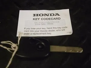 Taille de clé honda sur code