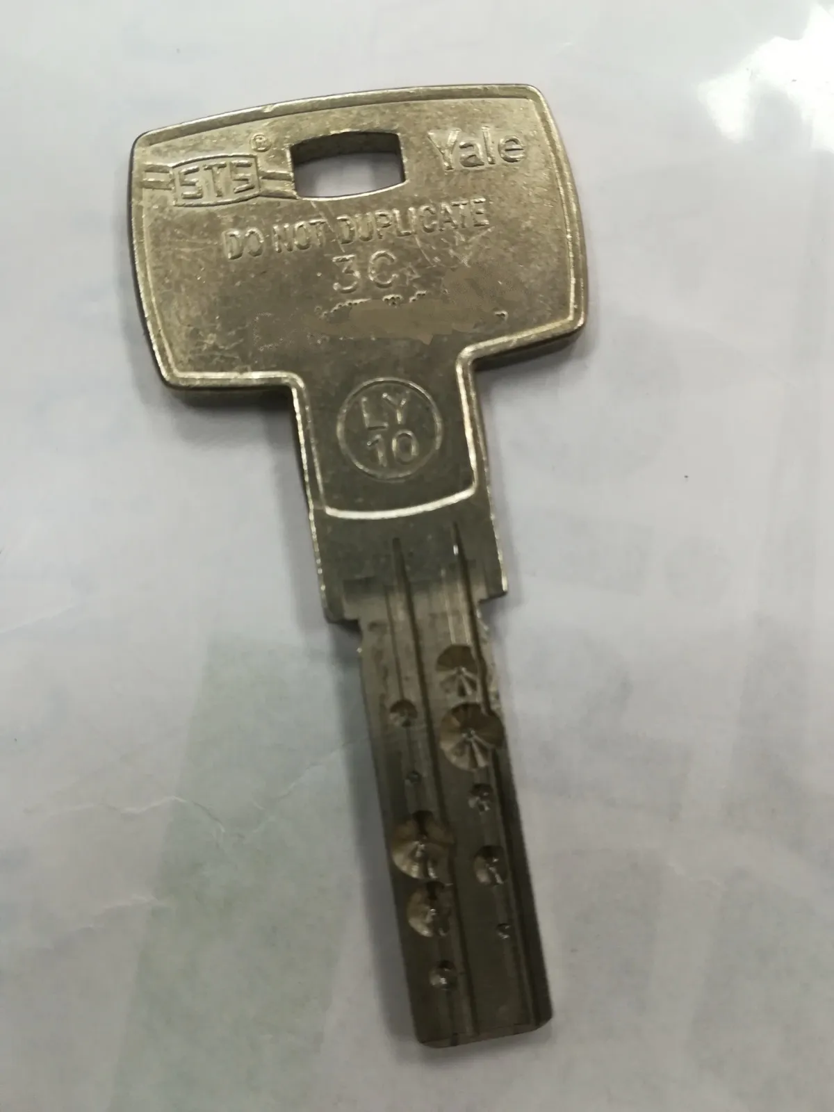 Copie de clé YALE 3C