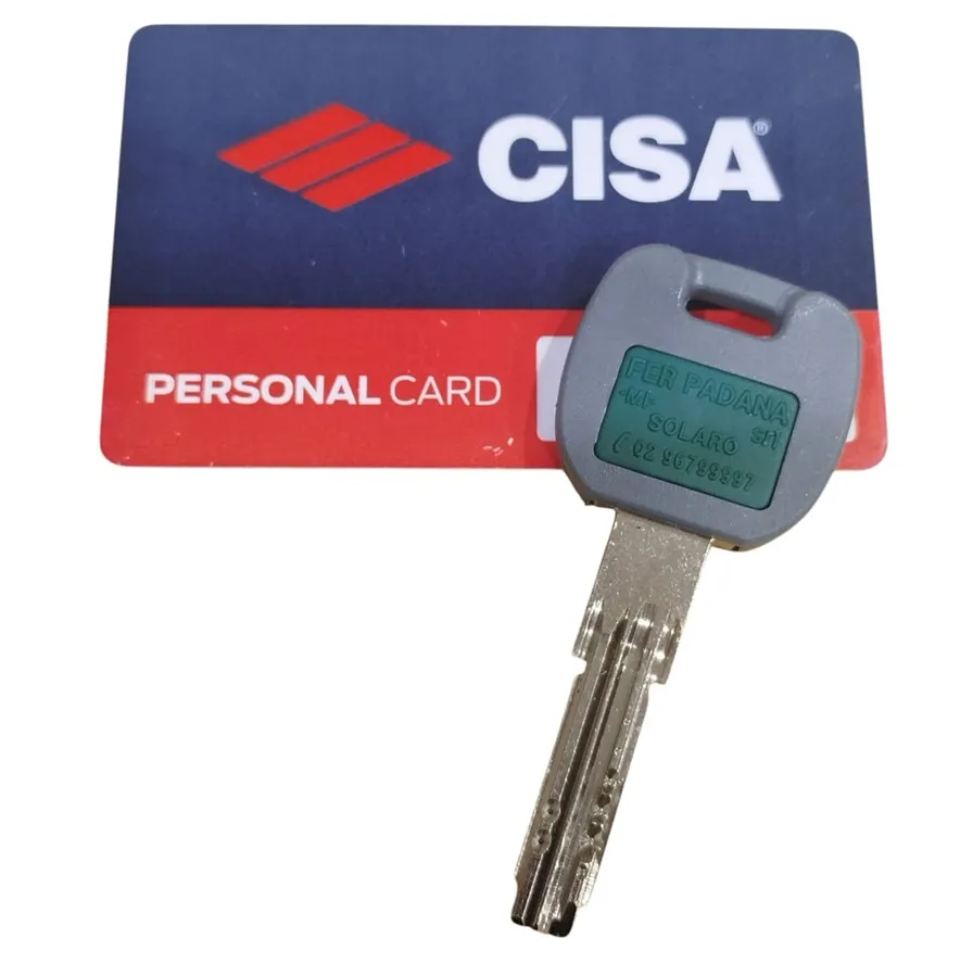Copie de clé CISA P8 FER Padana Milano