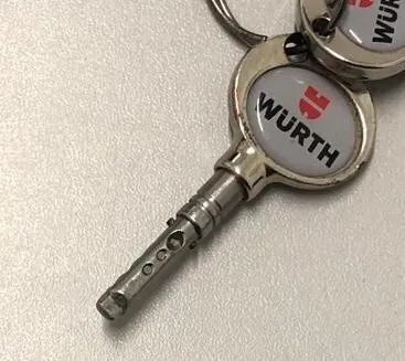 Double de clé Wurth Vanlock